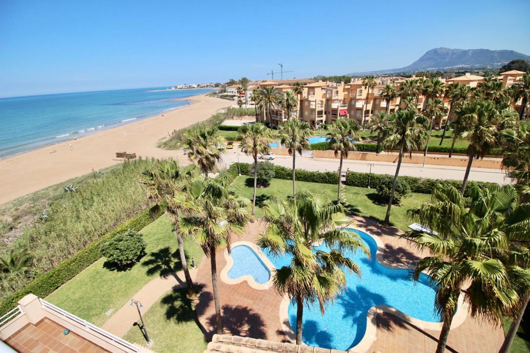 Atico Frontal Al Mar Con Piscina Privada By Homeprive Дения Экстерьер фото