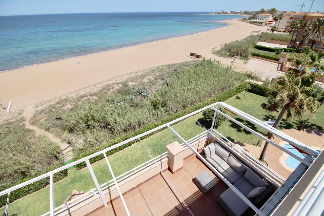 Atico Frontal Al Mar Con Piscina Privada By Homeprive Дения Экстерьер фото
